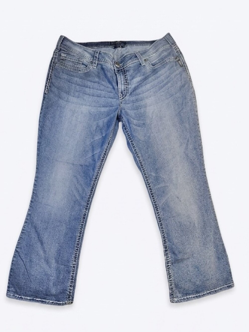 Silver Jeans Women's Light Blue Boot Cut Jeans